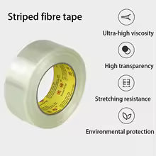 50mm fibreglass reinforced filament adhesive tape roll