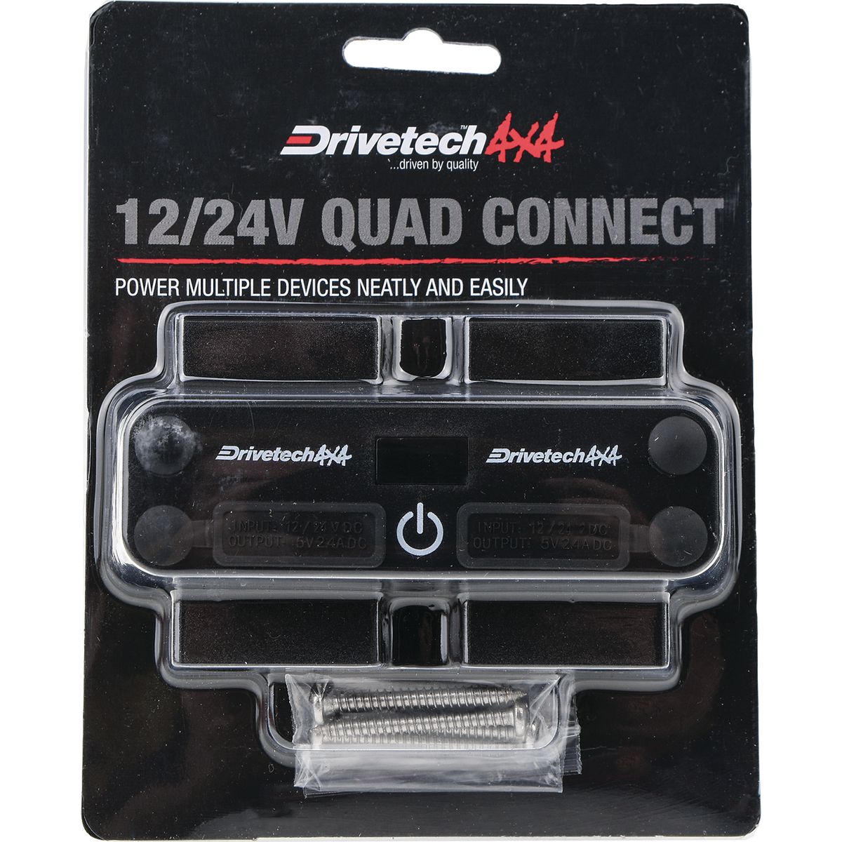 DriveTech DT-02010 quad connector retail packaging