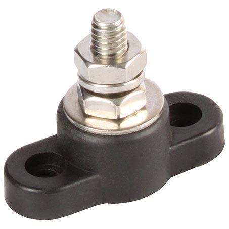 OEX 250 amp M8 single stud distribution terminal black