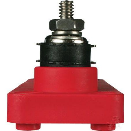 OEX ACX3149 red 120A 20-terminal bus bar end view