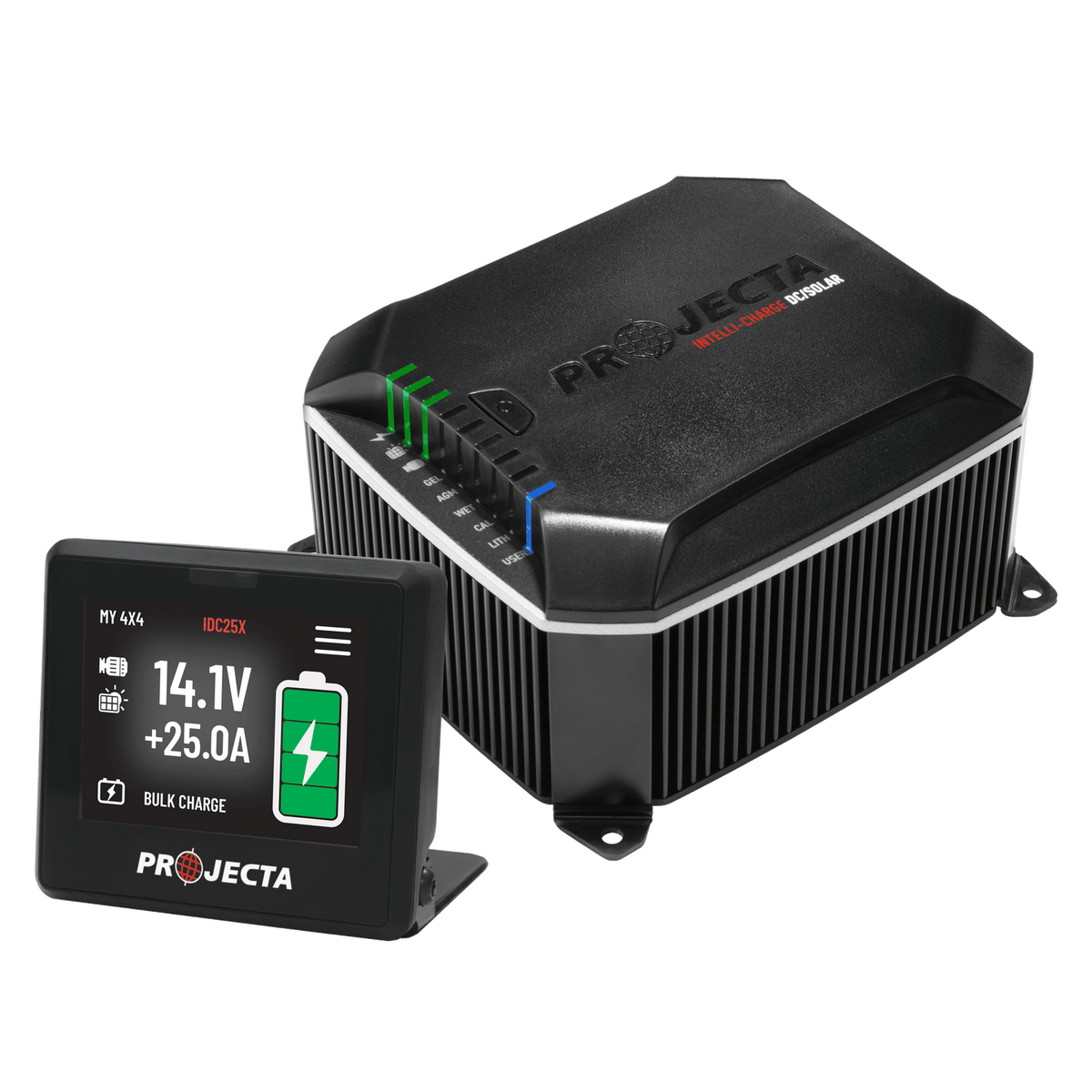 Projecta IDC50XIQ 50A charger and Intelli-IQ display package