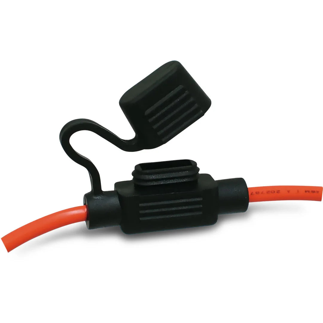 OEX ACX1712 mini blade in-line fuse holder, black, pack of 10