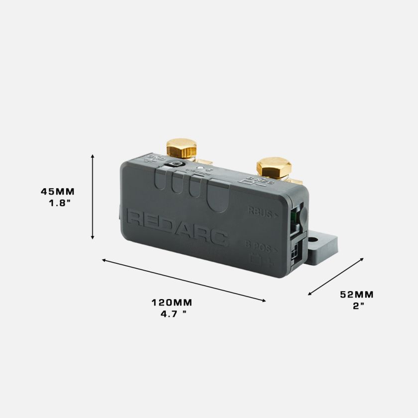 REDARC BSEN500 Smart Battery Monitor dimensions