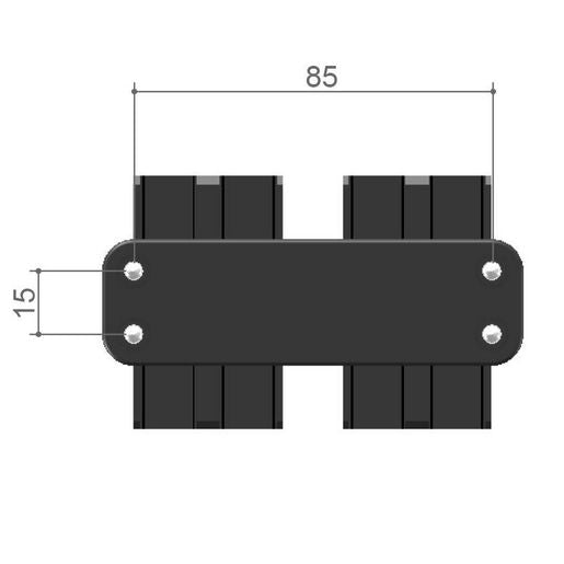 DriveTech DT-02010 mounting width dimensions
