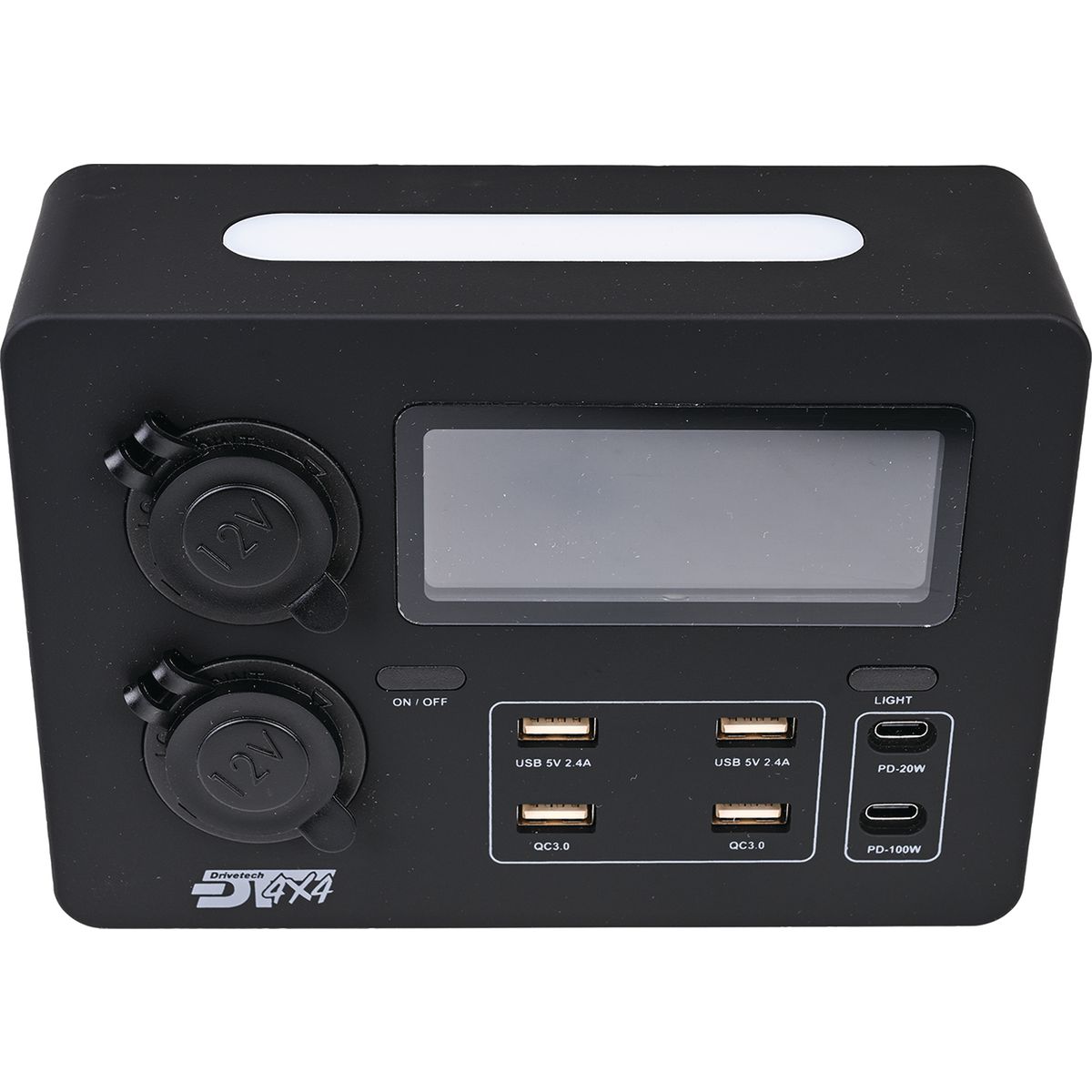 DriveTech 4x4 DT-02011 12V power distribution box front view