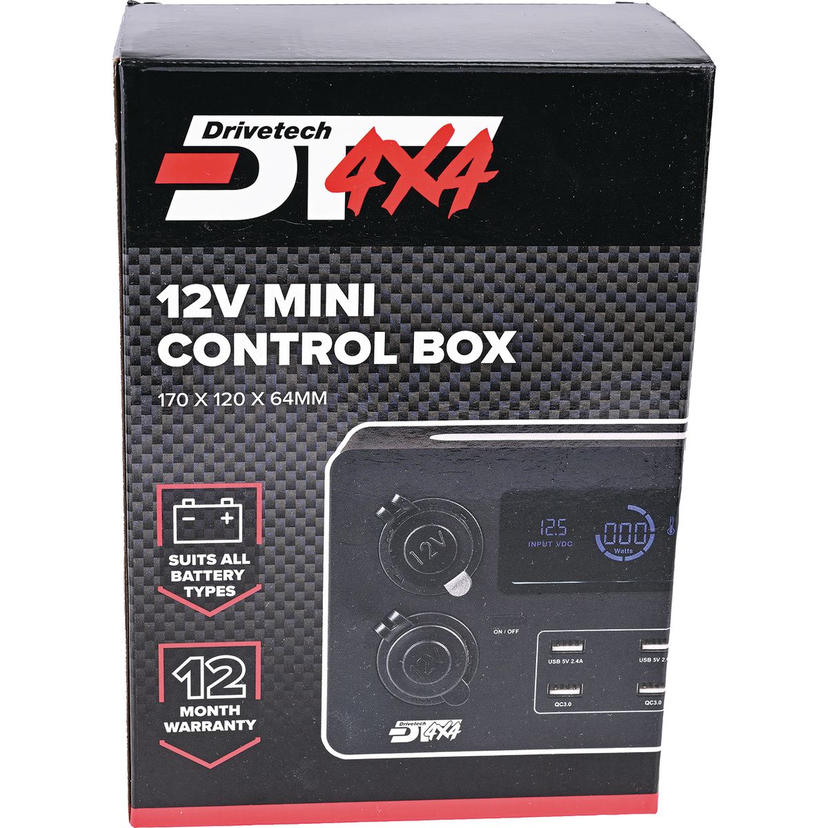 DriveTech 4x4 DT-02011 12V mini control box retail packaging