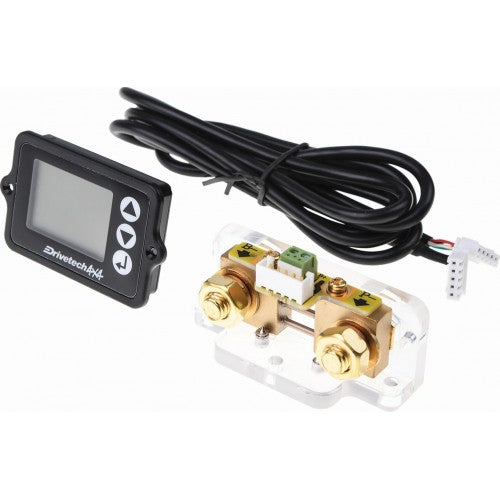 DriveTech 4x4 DT-17012 battery monitor display and shunt