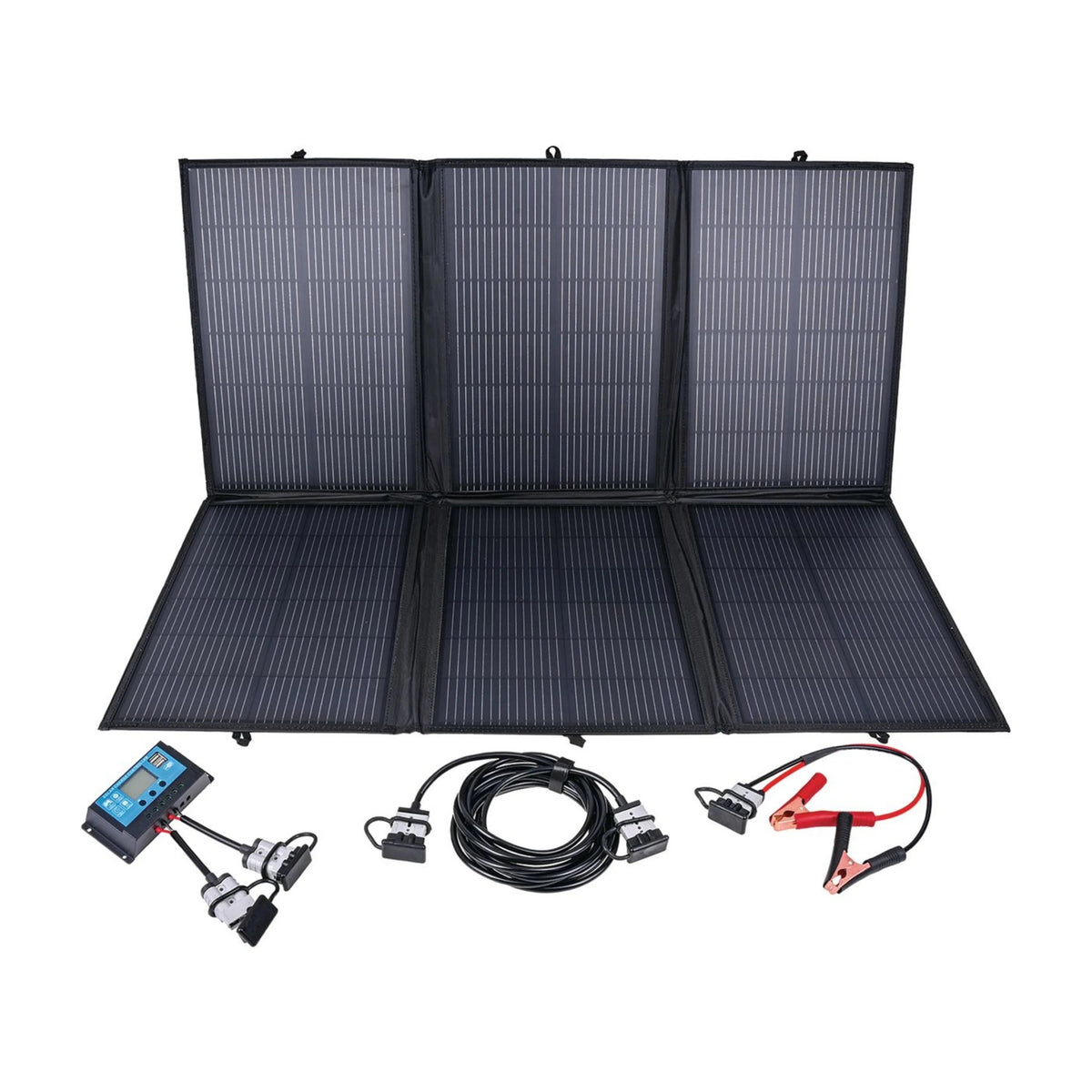 DriveTech 4x4 DT-SB200-1 200W foldable solar blanket kit with regulator and leads