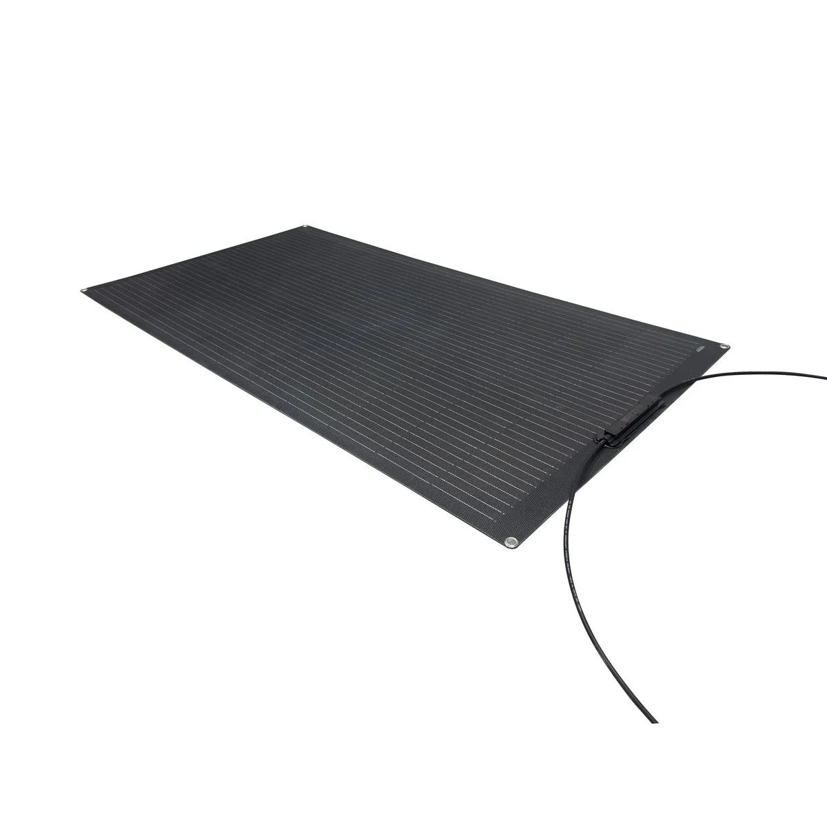 DriveTech 4x4 semi-flexible solar panel with attached MC4 cable