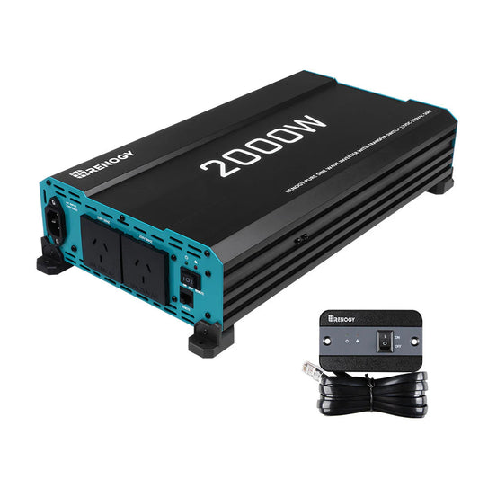 Renogy 2000W 12V pure sine wave inverter with UPS function