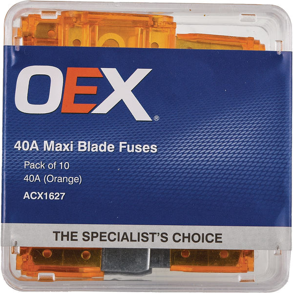 OEX MAXI Blade Fuse 40A Orange