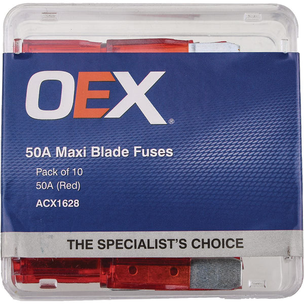 OEX MAXI Blade Fuse 50A Red