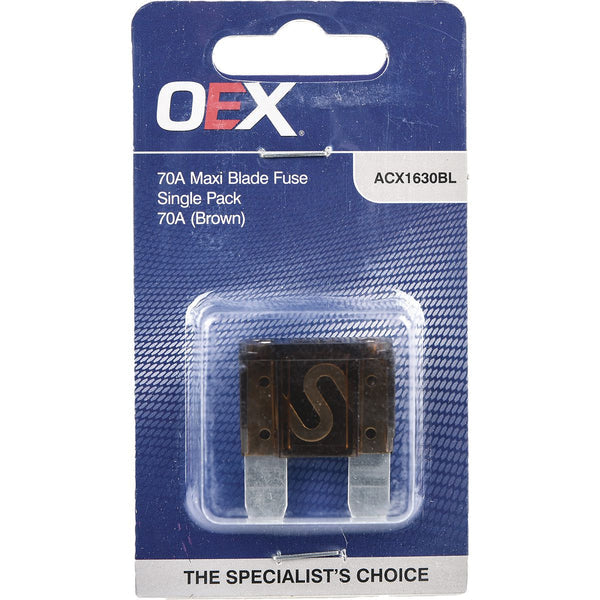 OEX MAXI Blade Fuse 70A Brown