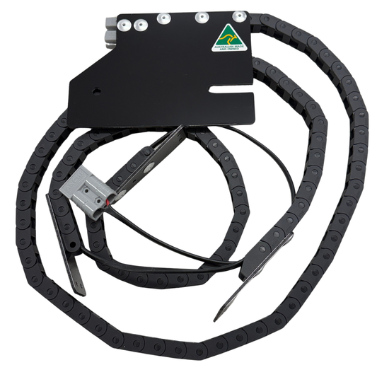 Australian-made Fridge Cable Caddy system for Clearview drop slides