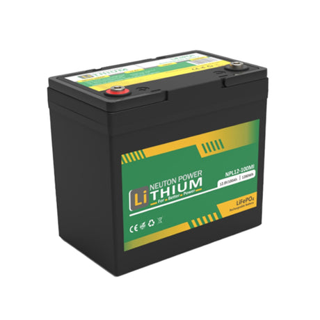 Neuton Power NPL12-100MI 12.8V 100Ah Mini Lithium Battery