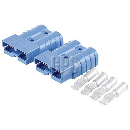 OEX ACX2766 blue 50A Anderson connector kit with terminals