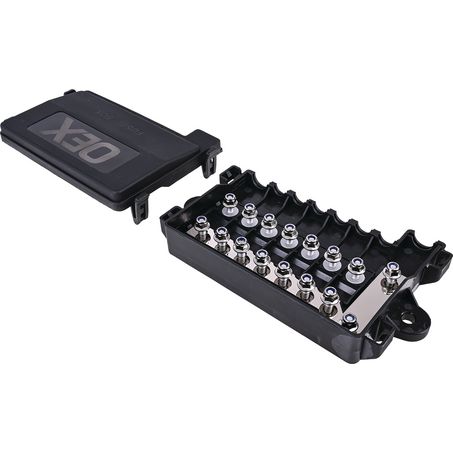 OEX ACX6497 7-way MIDI fuse box with protective cover