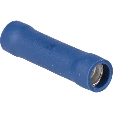 Blue vinyl insulated butt connector