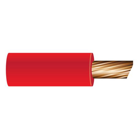 OEX red oxygen free copper single core battery cable