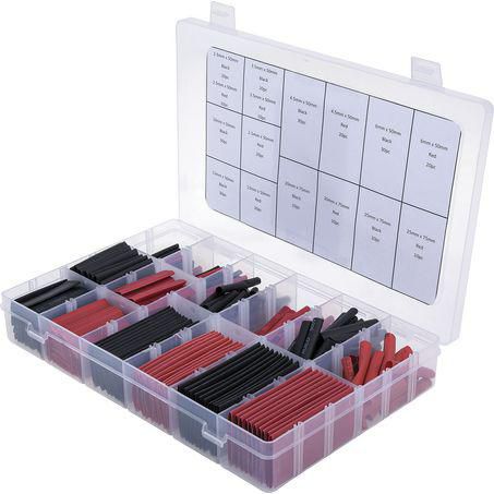 OEX red and black standard heat shrink size examples