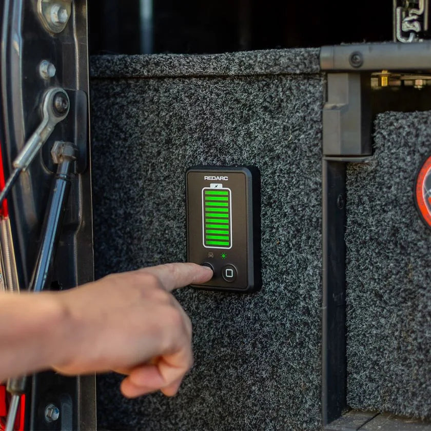 REDARC Essentials Display installed in vehicle