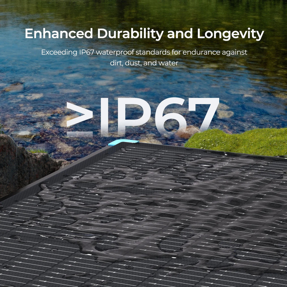 Renogy 100W N-type portable solar panel suitcase image 8