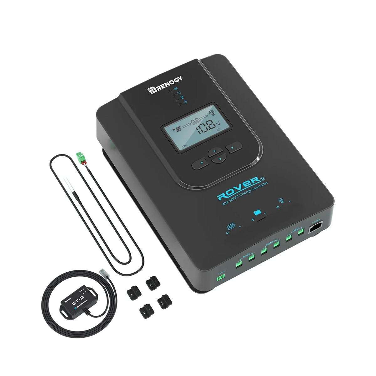 Renogy Rover Li 40A MPPT controller with optional BT-2 Bluetooth module