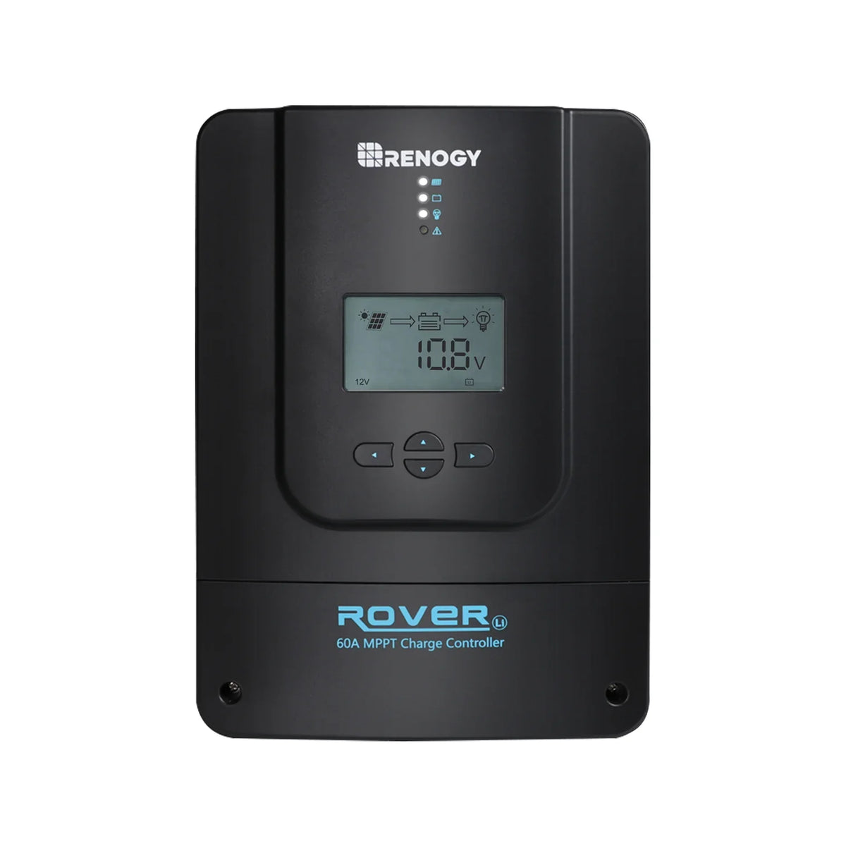 Renogy Rover Li 60A MPPT solar charge controller front view